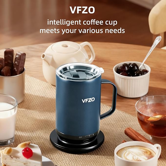 Self Heating Coffee Mug, High-Capacity- 18 oz, 180 Min Battery Life, Smart - Image 7