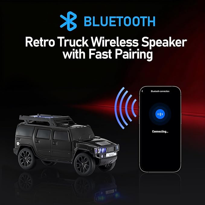 WSTER Solar Off-Road Car Bluetooth Speaker – HD Stereo Sound - Image 2