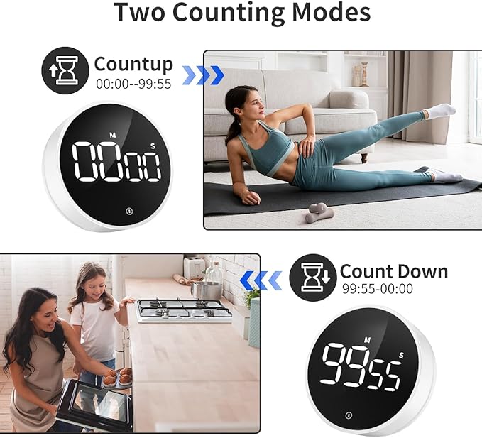 VOCOO Digital Kitchen Timer - Image 6