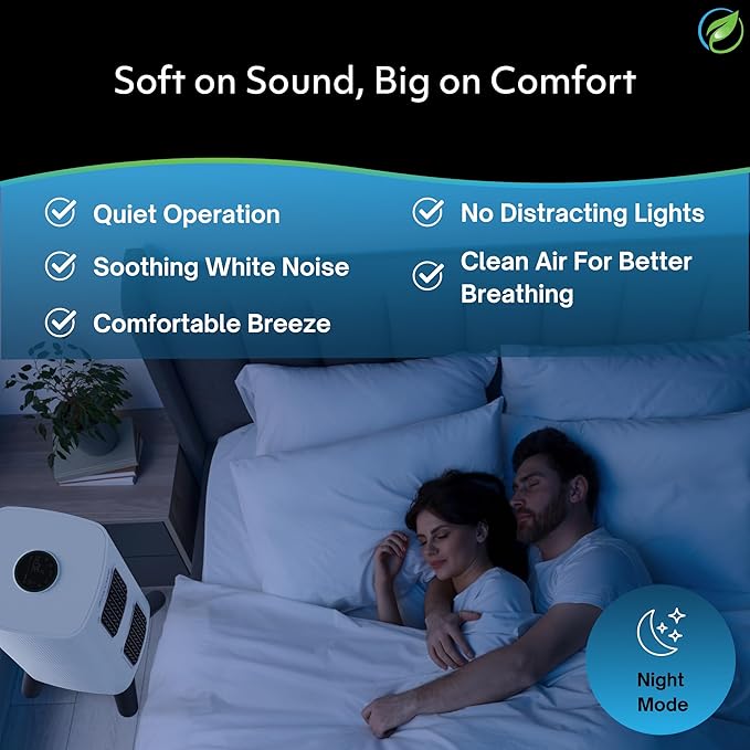 Air Oasis iAdaptAir 2.0 H13 HEPA Filter Air Purifier Reduces 99% of Viruses - Image 7