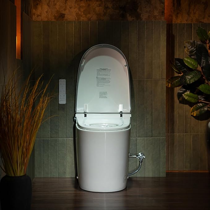 WOODBRIDGE Smart Toilet with Auto Open/Close, 1000g MaP Flush Score, Foam Shield - Image 17