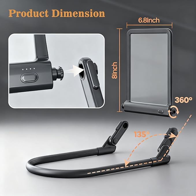 Magnifying Glass with Light for Reading, Hands Free Page Reading Magnifier for - Image 6