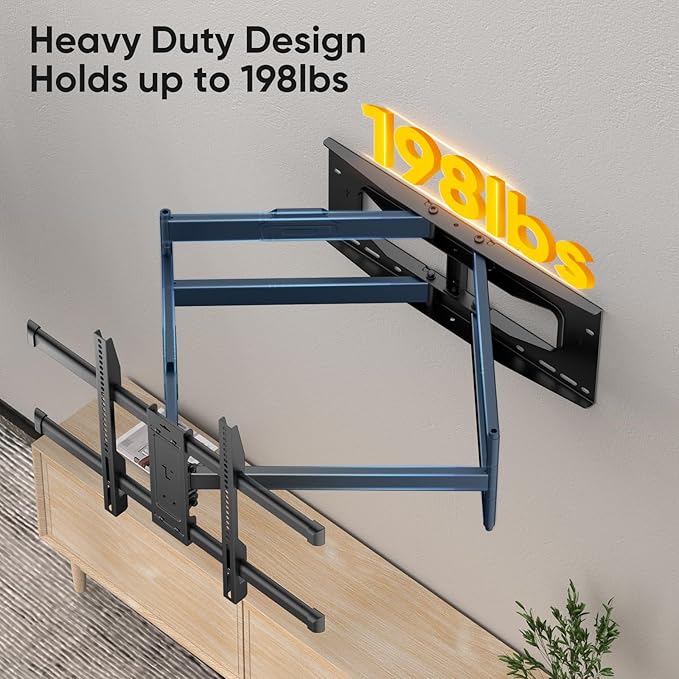 FORGING MOUNT Heavy Duty Long Arm TV Wall Mount - Image 2