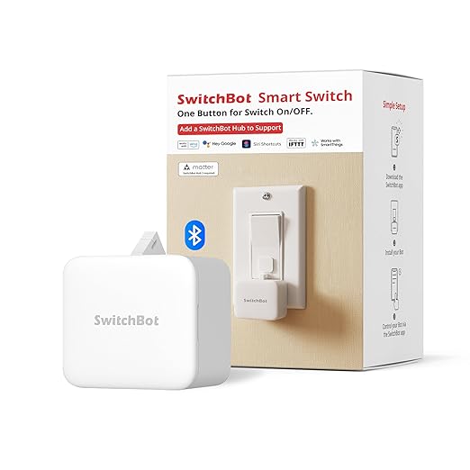 SwitchBot Smart Switch Button Pusher-Bluetooth Fingerbot by SwitchBot