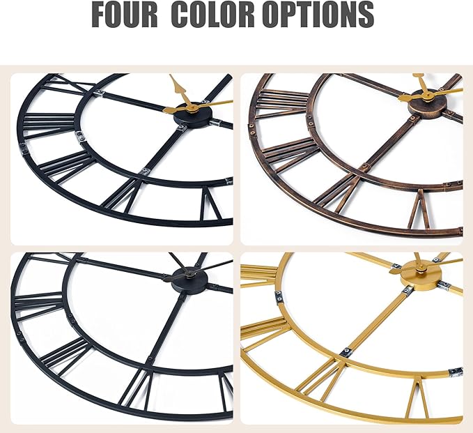 Ohweog Extra Large 40 Inch Wall Clock - Image 7