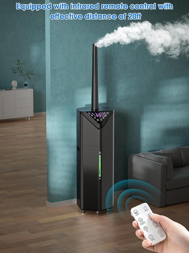 5Gal Humidifiers for Bedroom Large Room 2800 sq ft, 19L Quiet Humidifiers for - Image 5