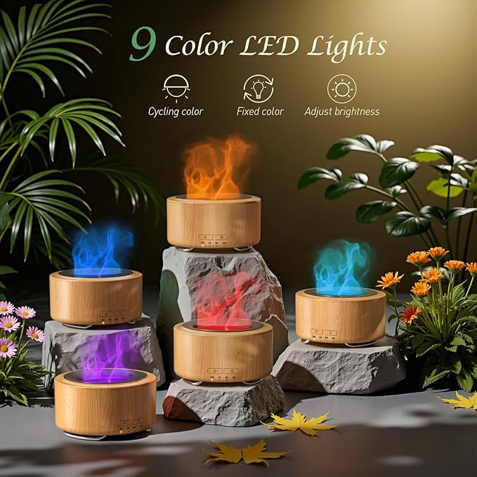Essential Oil Diffuser for Home: 500ML Aroma Diffuser for Hotel Office Yoga Room - Image 6