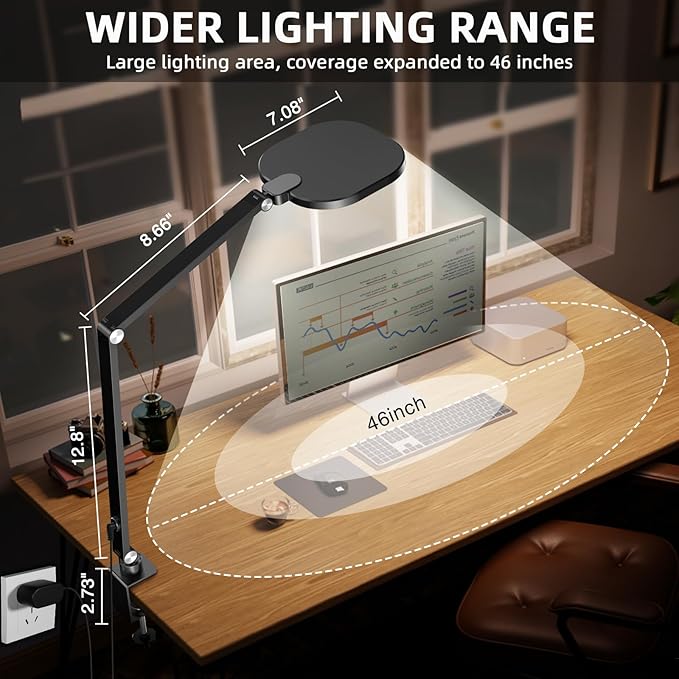 2 Packs Video Conference Light for Computer, 15W LitONES Desk Light for Zoom - Image 6