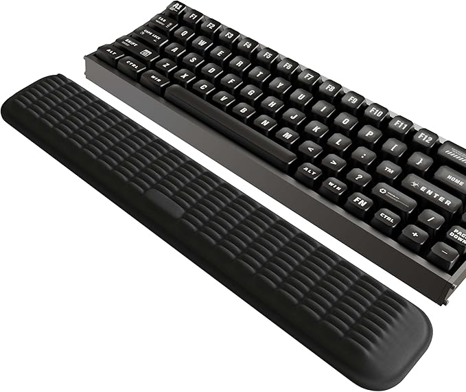 Mekass TKL Keyboard Wrist Rest, Super Soft Memory Foam Ergonomic Computer Wrist by Mekass