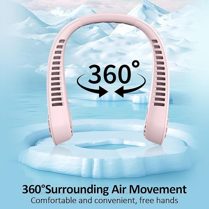 BIRDDIE Portable Bladeless Hanging Neck Fans - Image 4