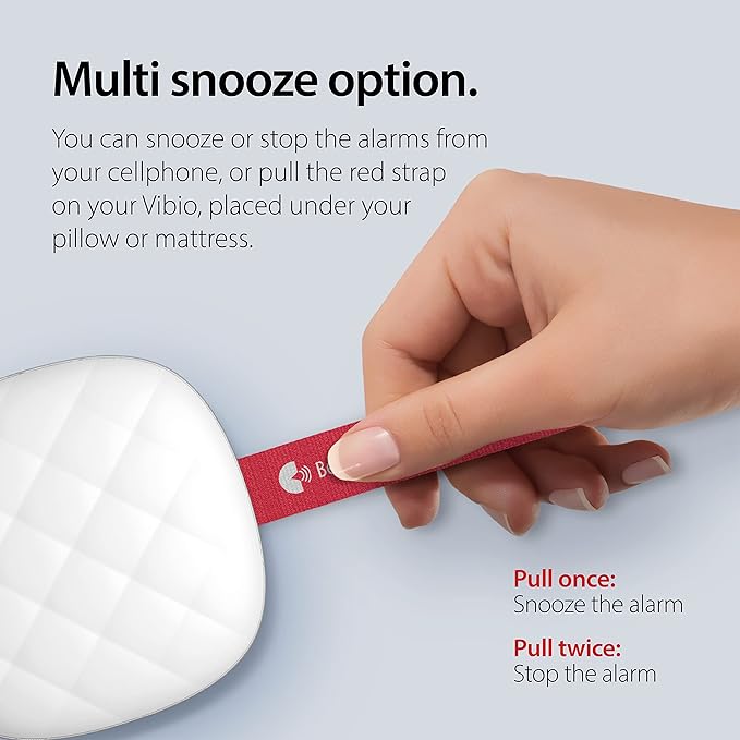Bellman & Symfon Vibio Bluetooth Bed Shaker – Silent Vibrating Travel Alarm - Image 6
