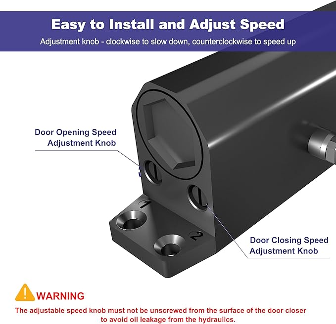 Jayseon Automatic Door Closers Commercial Door Closer - Image 4