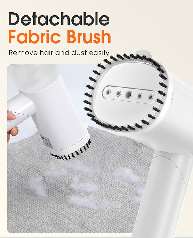 Handheld Steamer for Clothes, 1200W Foldable Travel Steamer, 20 Sec Preheat - Image 7