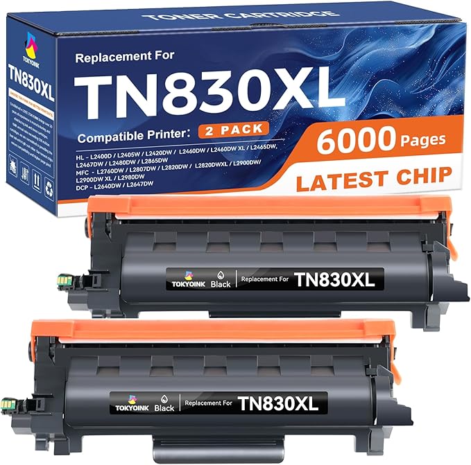 TOKYOINK Compatible TN830XL Toner Replacement by TOKYOINK
