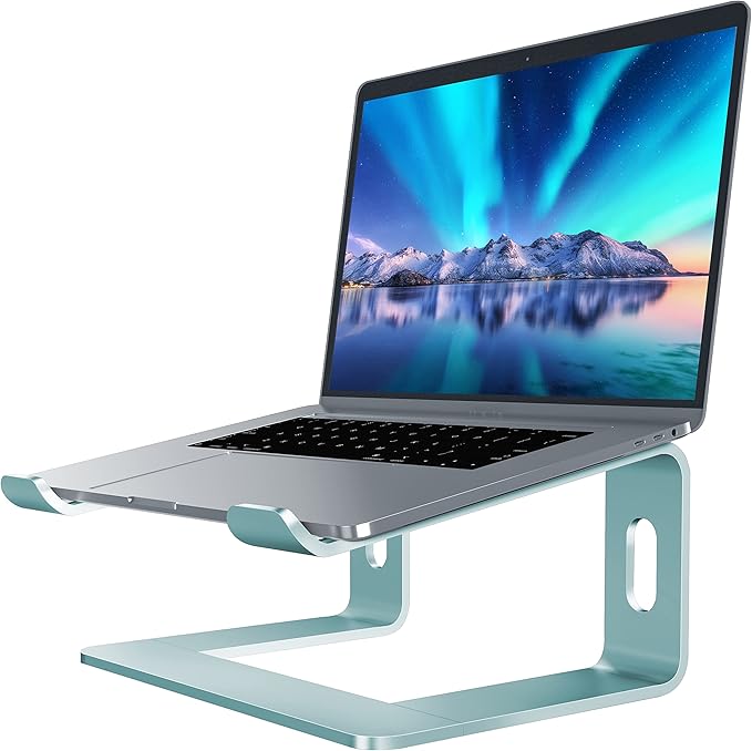 SOUNDANCE Laptop Stand, Aluminum Computer Riser, Ergonomic Laptops Elevator by Soundance