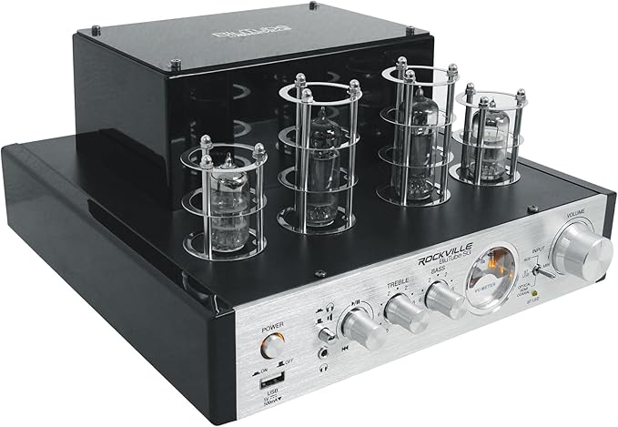 Rockville BluTube SG 70W Home Theater Tube Amplifier Stereo Receiver, - Image 4