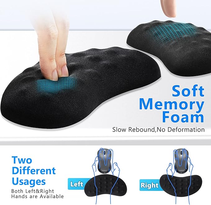 Gimars Mouse Wrist Rest, Pop It Fidget Wrist Support - Image 6