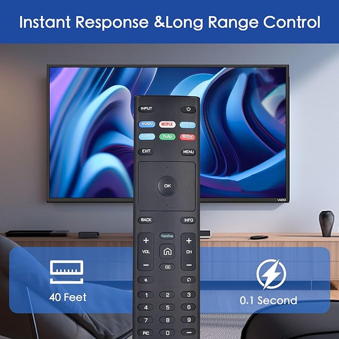 XRT136 for Vizio Smart TV Remote, Replacement Control for Vizio Smart LED LCD - Image 7