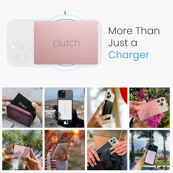 Clutch - Pro USB-C Portable Charger - Compatible - Power Bank Magnetic Battery - Image 7