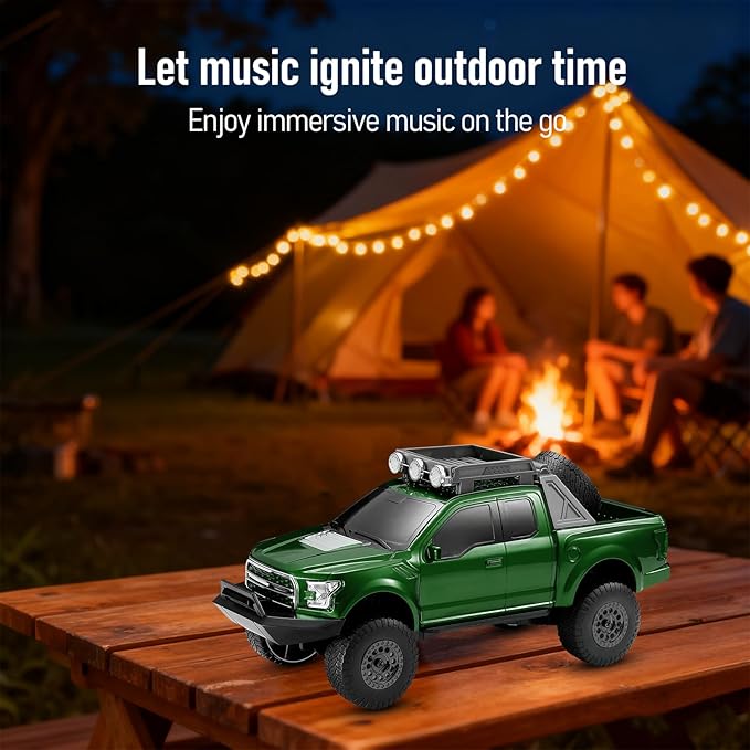 WS-589 Rugged Pickup Truck Bluetooth Replica Speaker – Portable Audio - Image 7