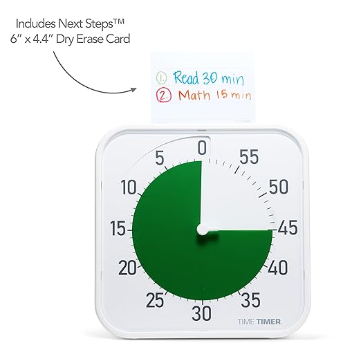 Time Timer Original 12" Visual Countdown Timer – Large 60-Minute Silent - Image 2