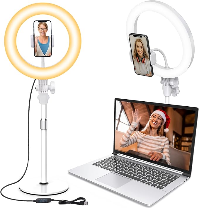 Ring Light with Stand, Zoom Lighting by Yarrashop