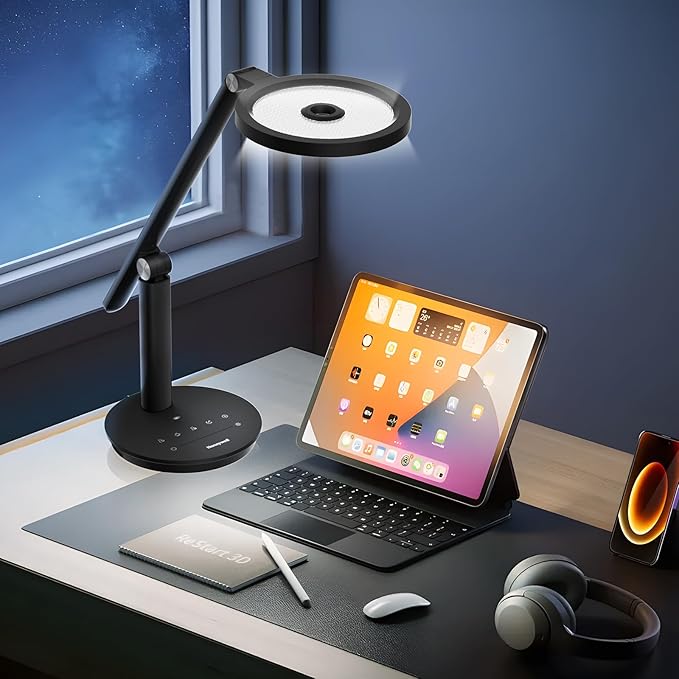 Honeywell Desk Lamp for Home Office, H6 Sunturalux™ Eye-Caring Led Desk Light - Image 8
