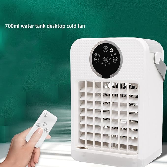 Marhynchus 4 in 1 Portable Air Conditioner, 700ML Evaporative Cooler - Image 5
