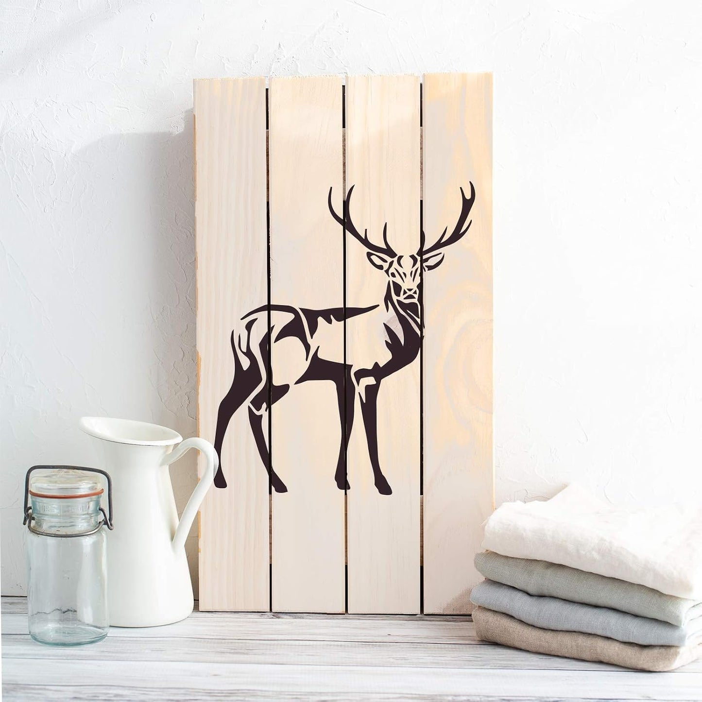 Deer Stencil - DIY Deer Print