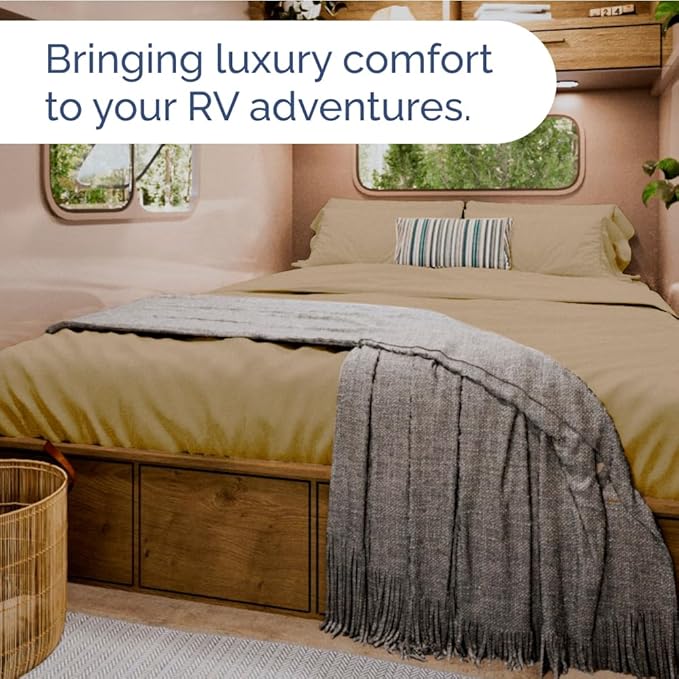 RV Short Queen Sheet Set 60 X 75 - Image 8