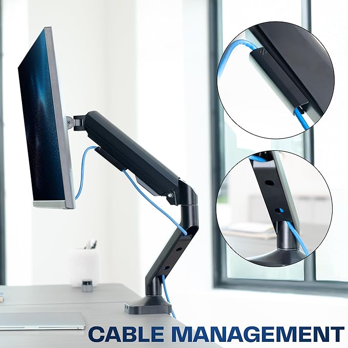 VIVO Heavy Duty Ultrawide Monitor Tension Arm - Image 9