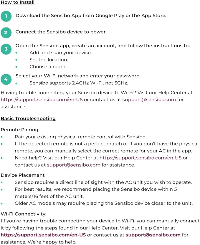 Sensibo Sky, Smart Wireless Air Conditioner Controller. Quick & Easy DIY - Image 8