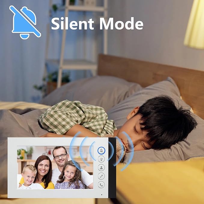 Wired Video Multifamily Apartment Intercom System, 2/3/4/6/8/10/12 Units 7 inch - Image 7