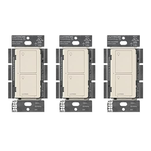 Lutron Caseta Original Smart Light Switch, by Lutron