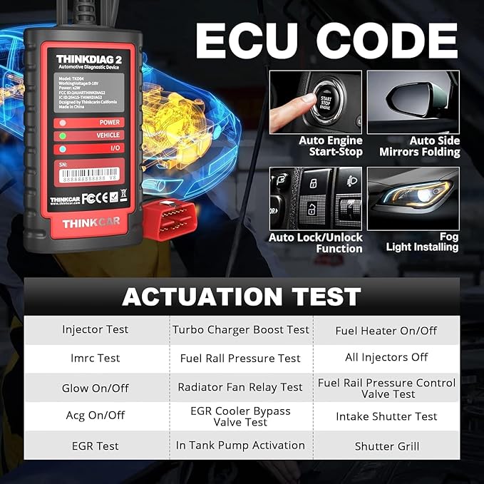 Thinkdiag2 All System Bidirectional OBD2 Diagnostic Scanner - Image 3