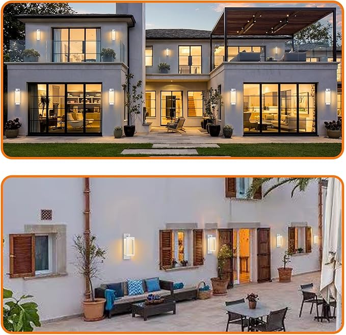 Modern Outdoor Light Fixtures Dusk to Dawn Outdoor Lighting, Porch Light - Image 7