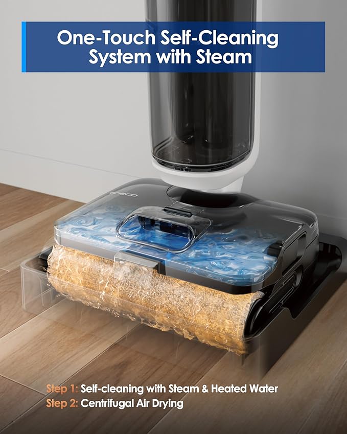 Tineco FLOOR ONE S6 Stretch Steam Corded Wet Dry Vacuum Steam Mop All-in-One - Image 7