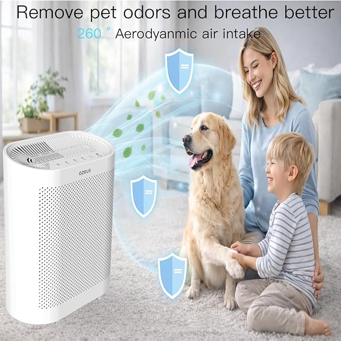 Azeus FS32 True HEPA Air Purifier - Image 6