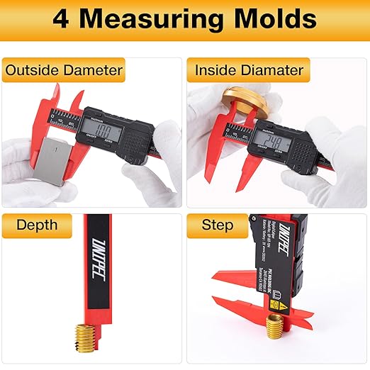 UNIPEC 6" Digital Caliper – Measuring Tool - Image 5