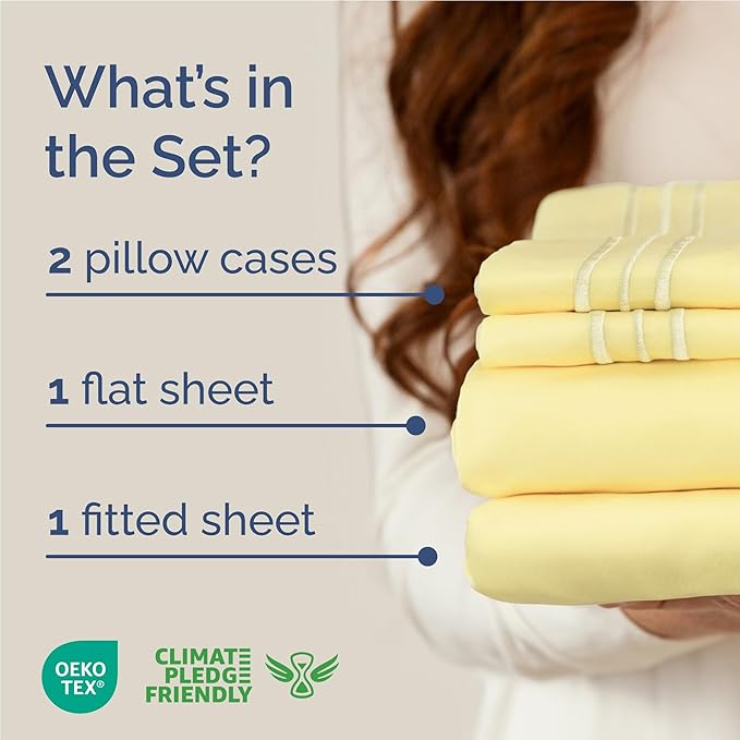 Full Size 4 Piece Sheet Set - Image 2