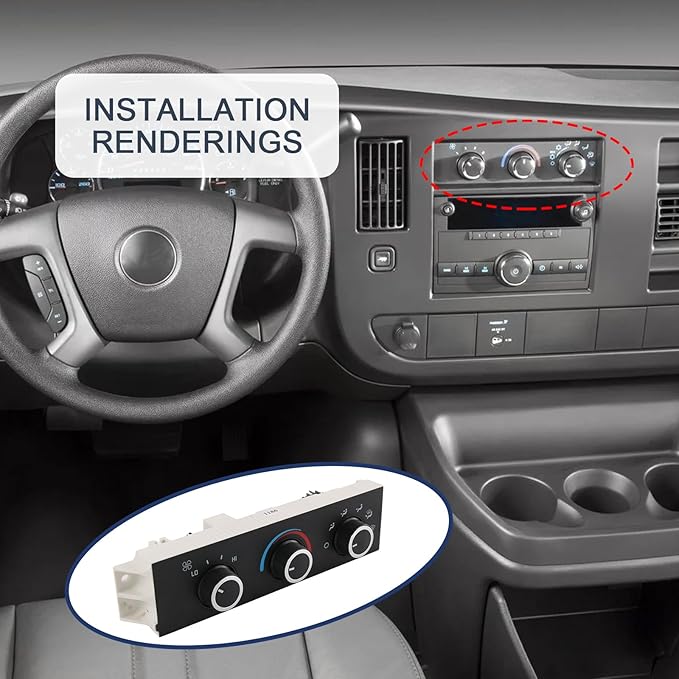DICMIC Front A/C Heater Climate Control Module Compatible - Image 7