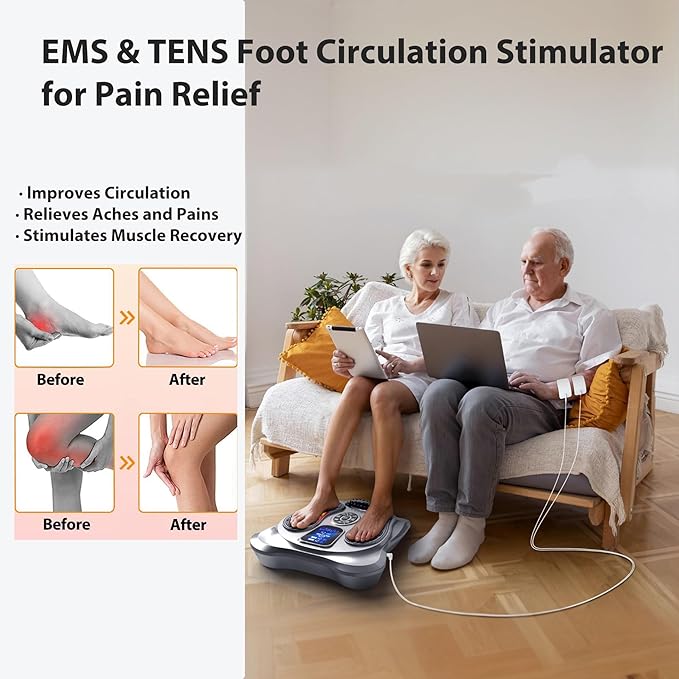 Creliver EMS Foot Massager for Neuropathy & Pain Relief, Electric Foot - Image 2