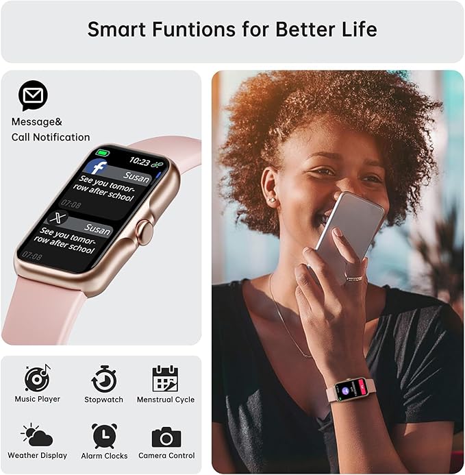 Sunorshop Health Fitness Tracker, Smart Watch - Image 3