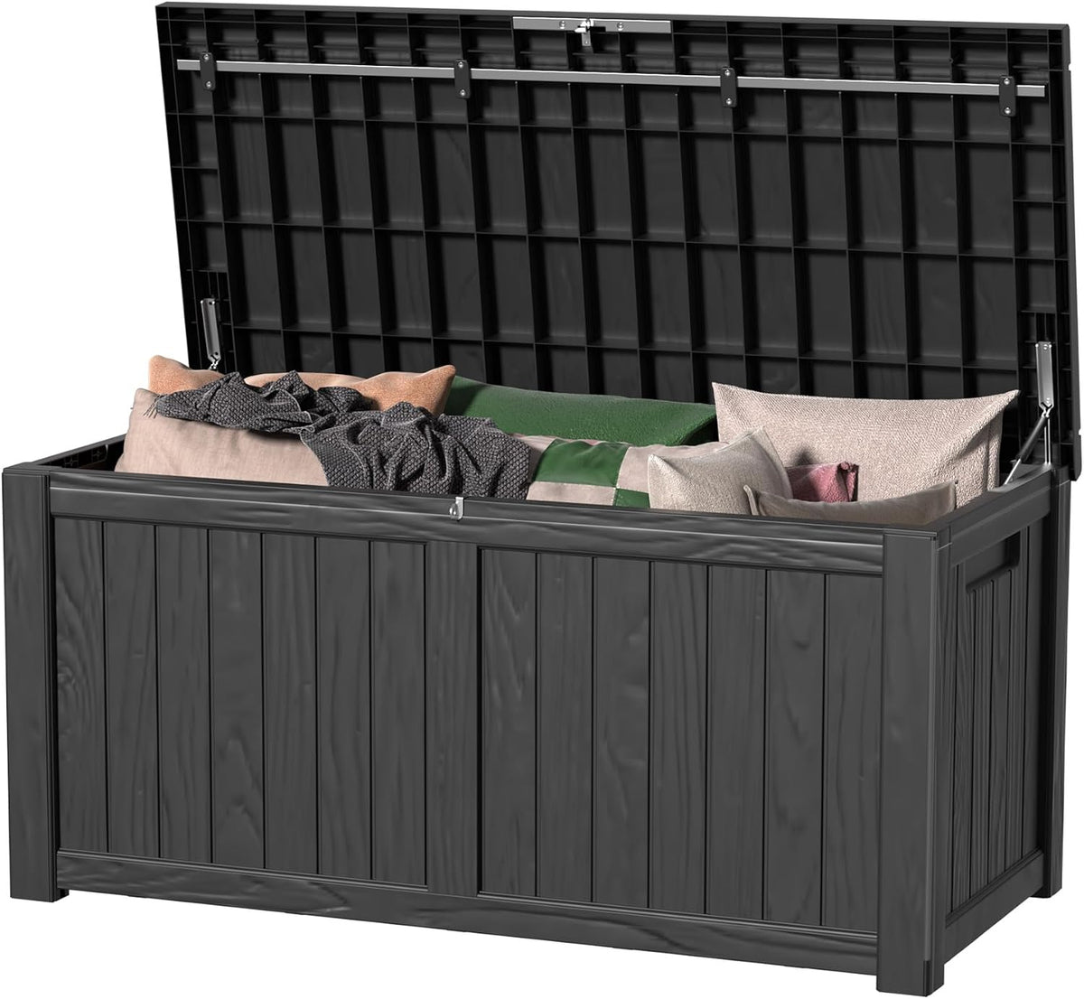 drato 150 gallon outdoor storage box waterproof, resin, main product view