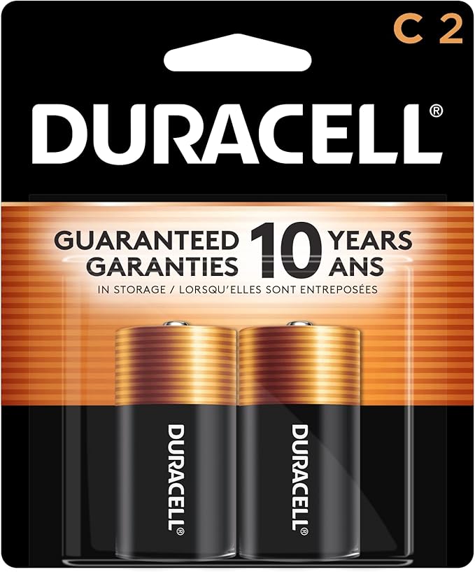 Duracell Coppertop C Batteries, C Battery - Image 3