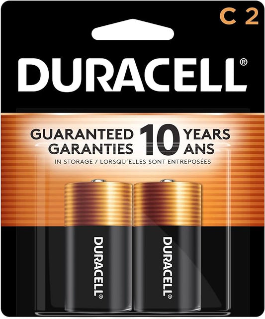 Duracell Coppertop C Batteries, C Battery by Duracell