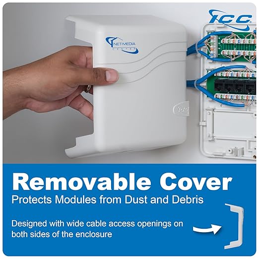 ICC Compact Plastic Structured Media Enclosure - Image 5