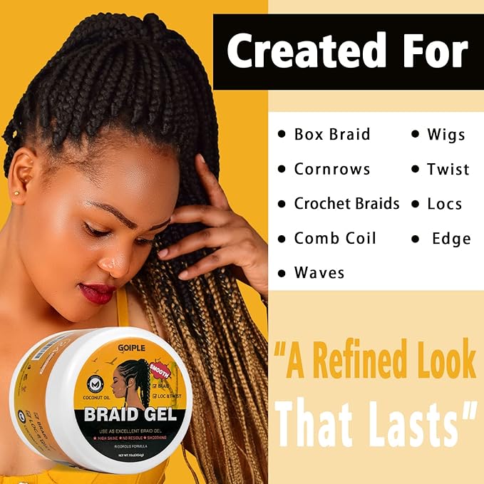 16 OZ Big Capacity Strong Hold Smoothing Gel - Image 5