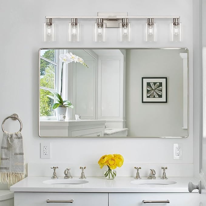 SOPEAS 6-Light Bathroom Light Fixtures, Vanity - Image 2