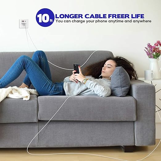 10FT iPhone 17 16 15 Pro Charger - Image 7